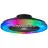 Brilliant Badria Plafondventilator Kunststof Metaal Zwart 36W 4700lm - 830-865 CCT+RGB | 490mm - Afstandsbediening Dimbaar