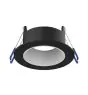 Noxion LED Spot Ares Diep ring Zwart - met Binnenring Wit | Zaagmaat 68mm - incl. GU10 Fitting